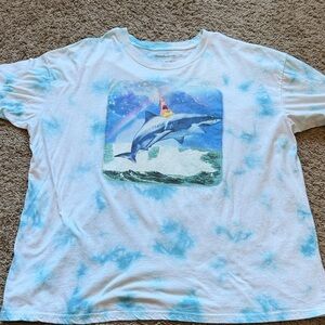 Nickelodeon Blue and White T-Shirt
